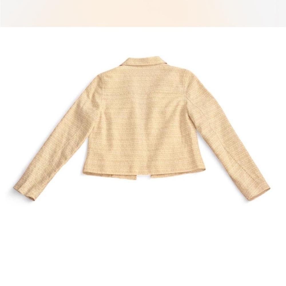Halogen Beige Textured Blazer - Picture 2 of 5